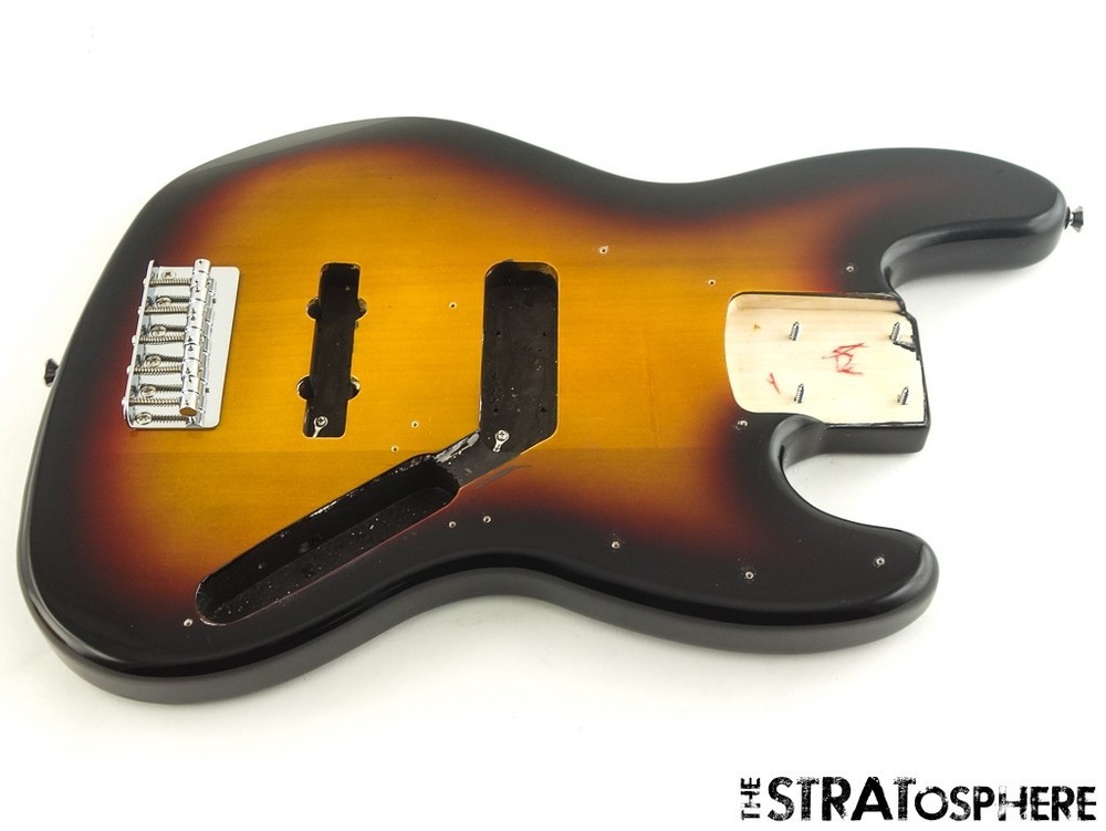 Fender Squier Affinity Active Jazz BASS V 5 String BODY +HARDWARE 3TS