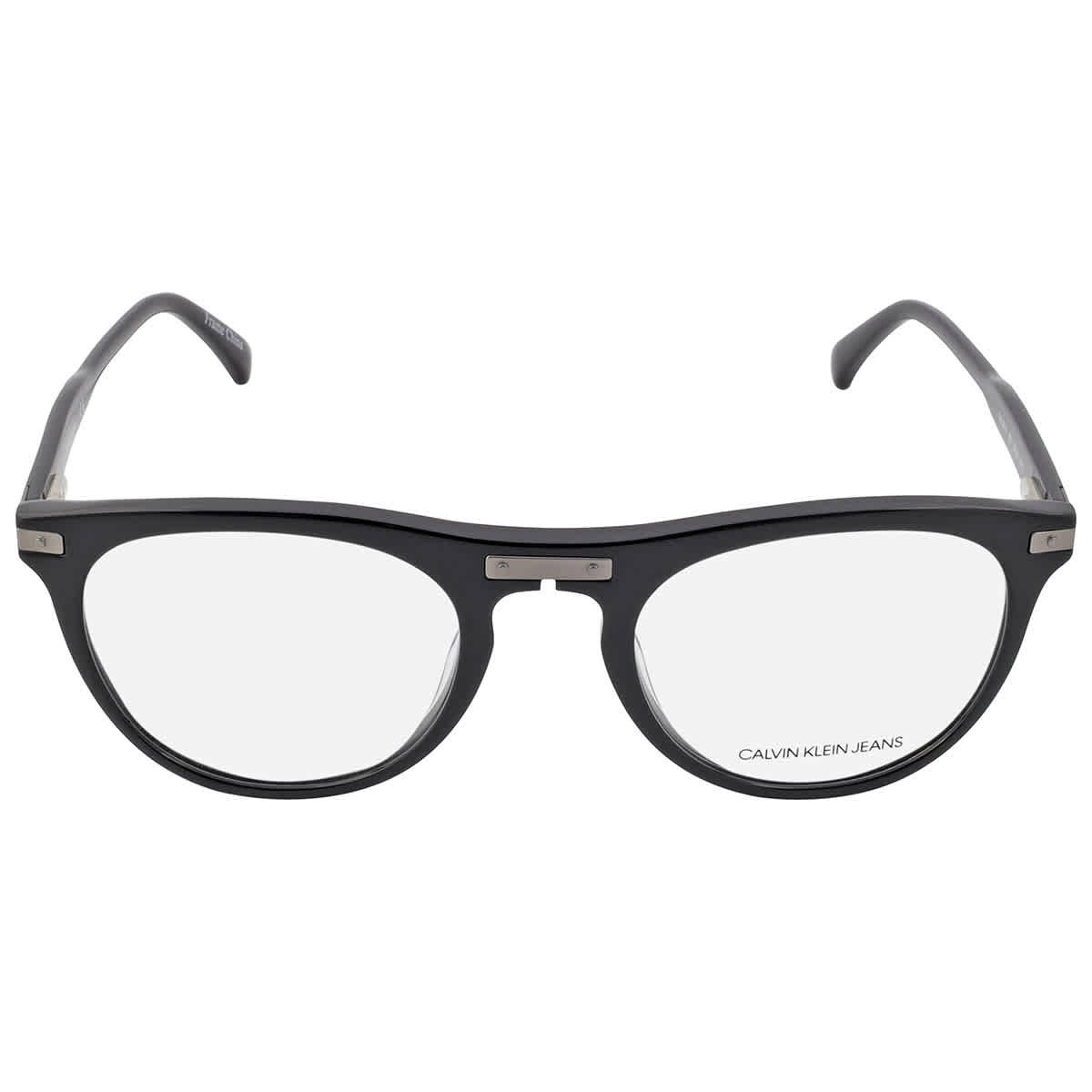 Calvin Klein Demo Oval Men's Eyeglasses CKJ20514 001 52 CKJ20514 001 52