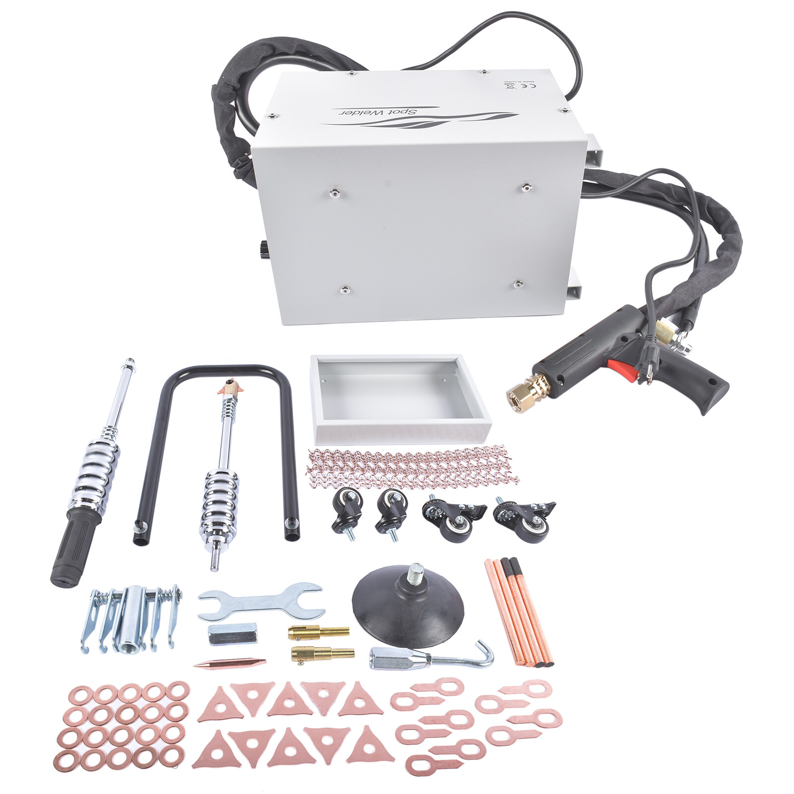 Dent Puller Spot Welder Welding Machine 4.5KVA Car Body Repair Kit 110V 7 Modes