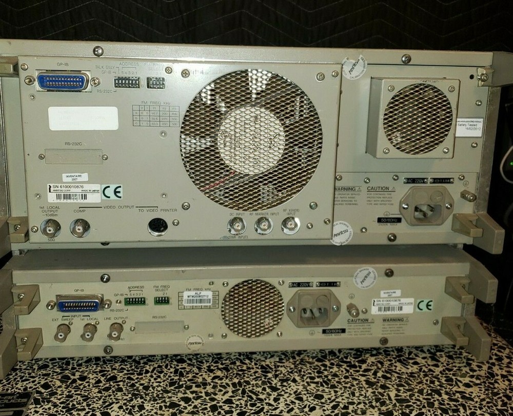 Anritsu ME4510B Digital Microwave System Analyzer Receiver & Transmitter Working