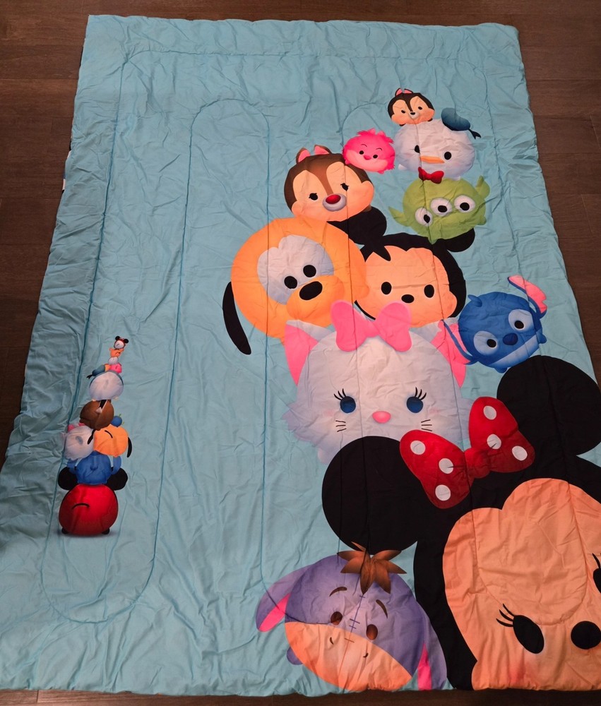 Disney character Tsum Tsum microfiber twin reversible comforter