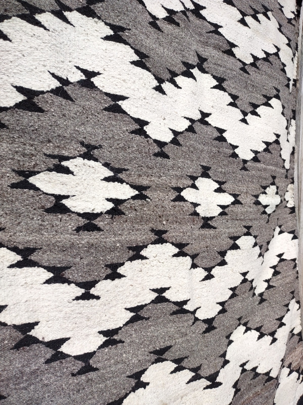 Navajo Rug Antique Native American Indian Blanket JB Moore 1920 58 x 45