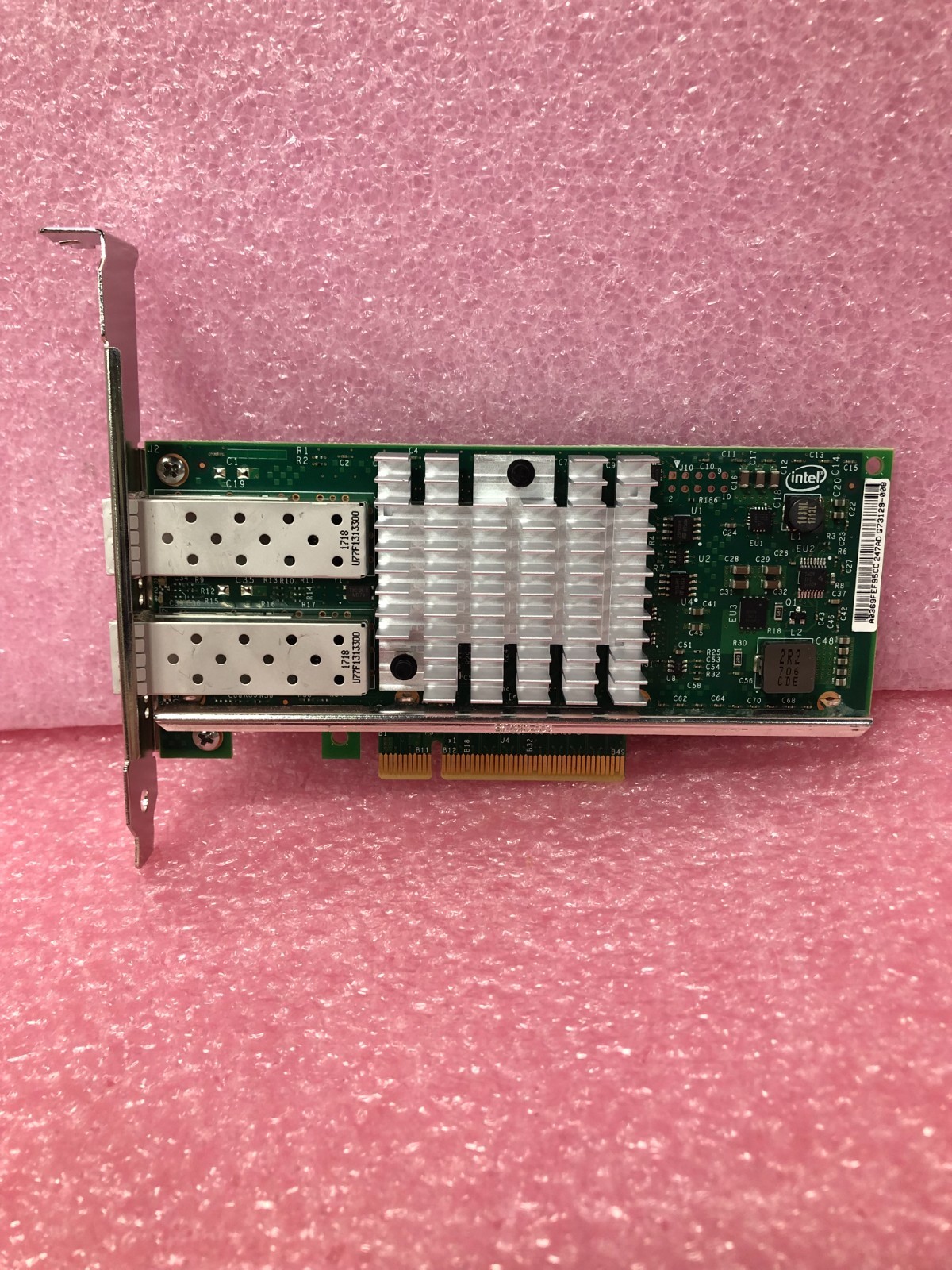 Strong-IT Dell XYT17  Intel X520-DA2 10Gb Dual port Long Bracket (No SFPs)