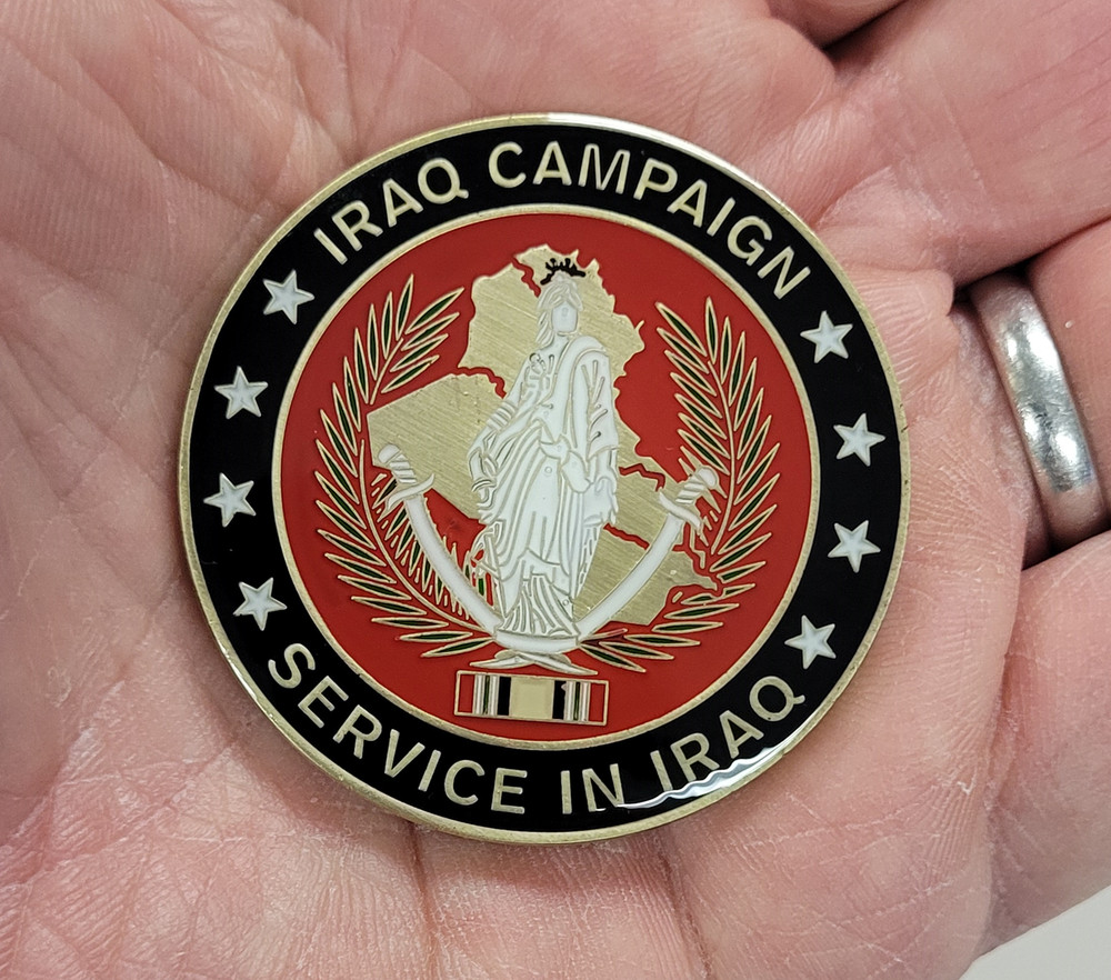 Operation Spring Break Iraq Challenge Coin