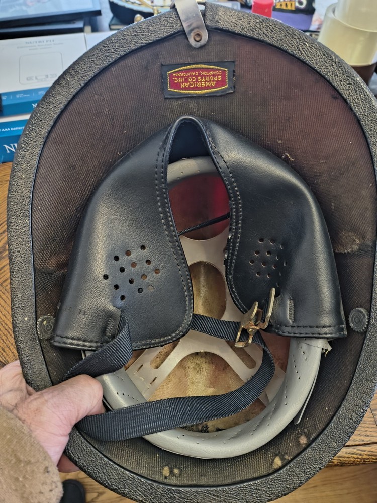 Vintage Fireman Helmet