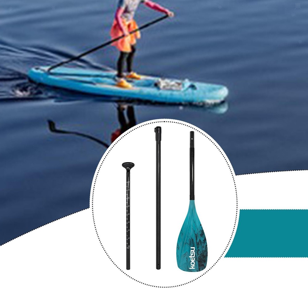 Board Paddle Detachable Lightweight Surfboard Adjustable Paddleboard Paddle