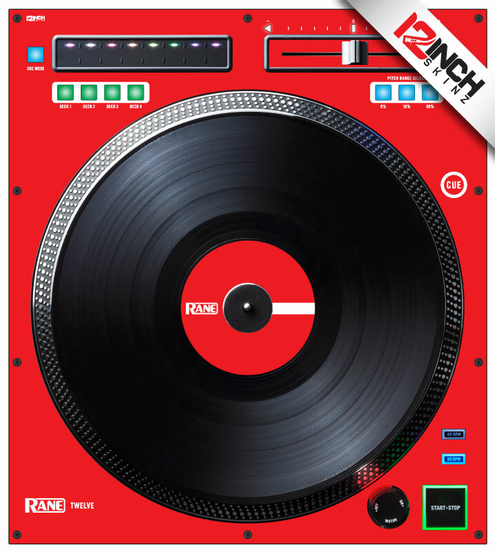 Rane Twelve Skin (PAIR) Red
