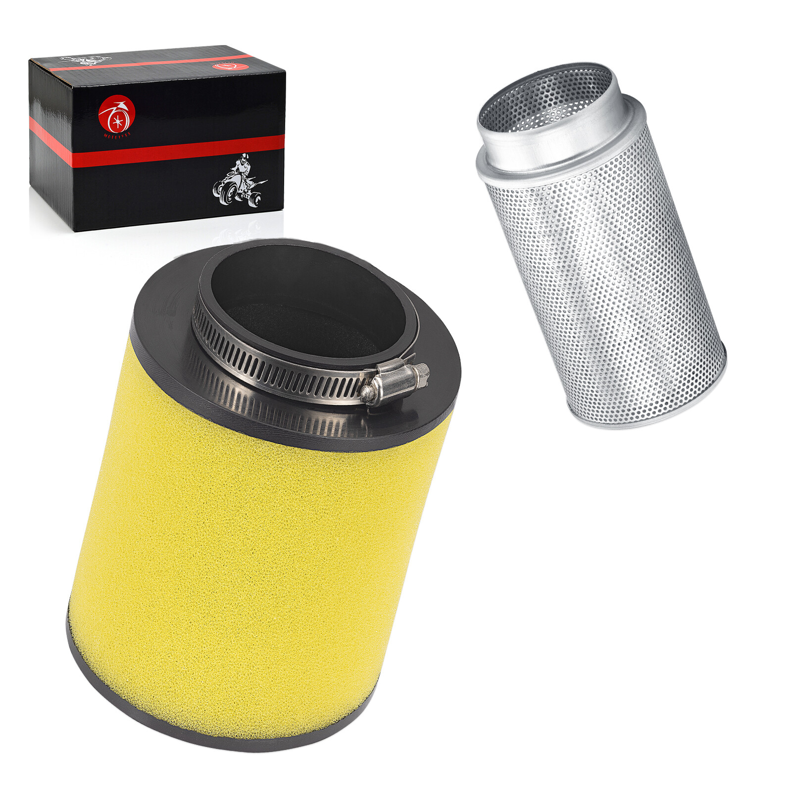 Air Filter & Guide Cleaner Body for Honda Rancher 420 TRX420 2007 2008 2009-2014