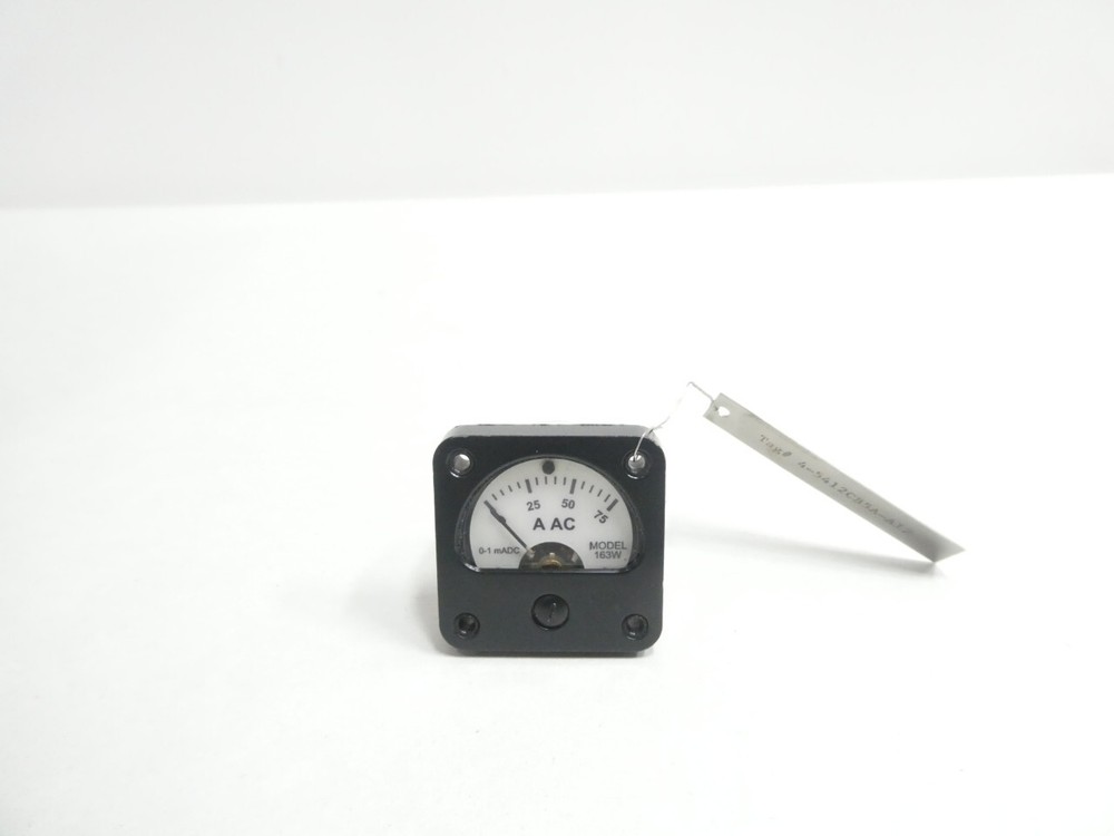 Versatile Measuring Instruments 163W Ammeter 0-75ac Amp