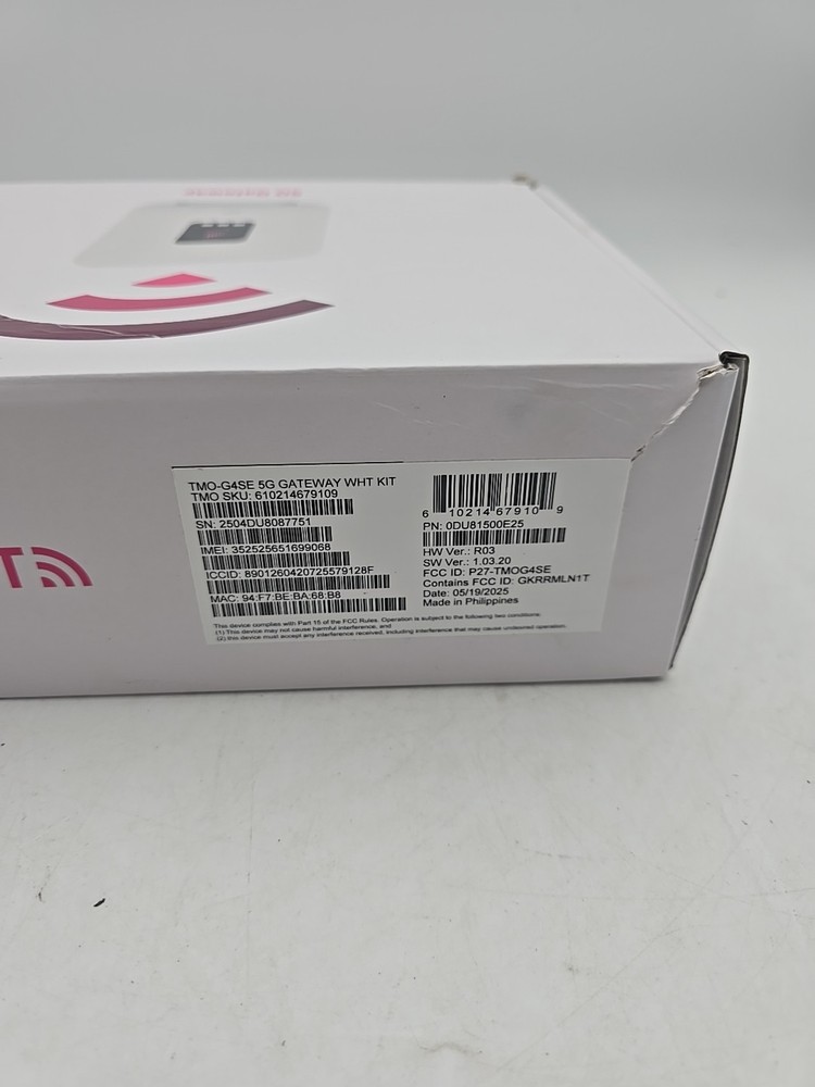 T Mobile G4SE Gateway
