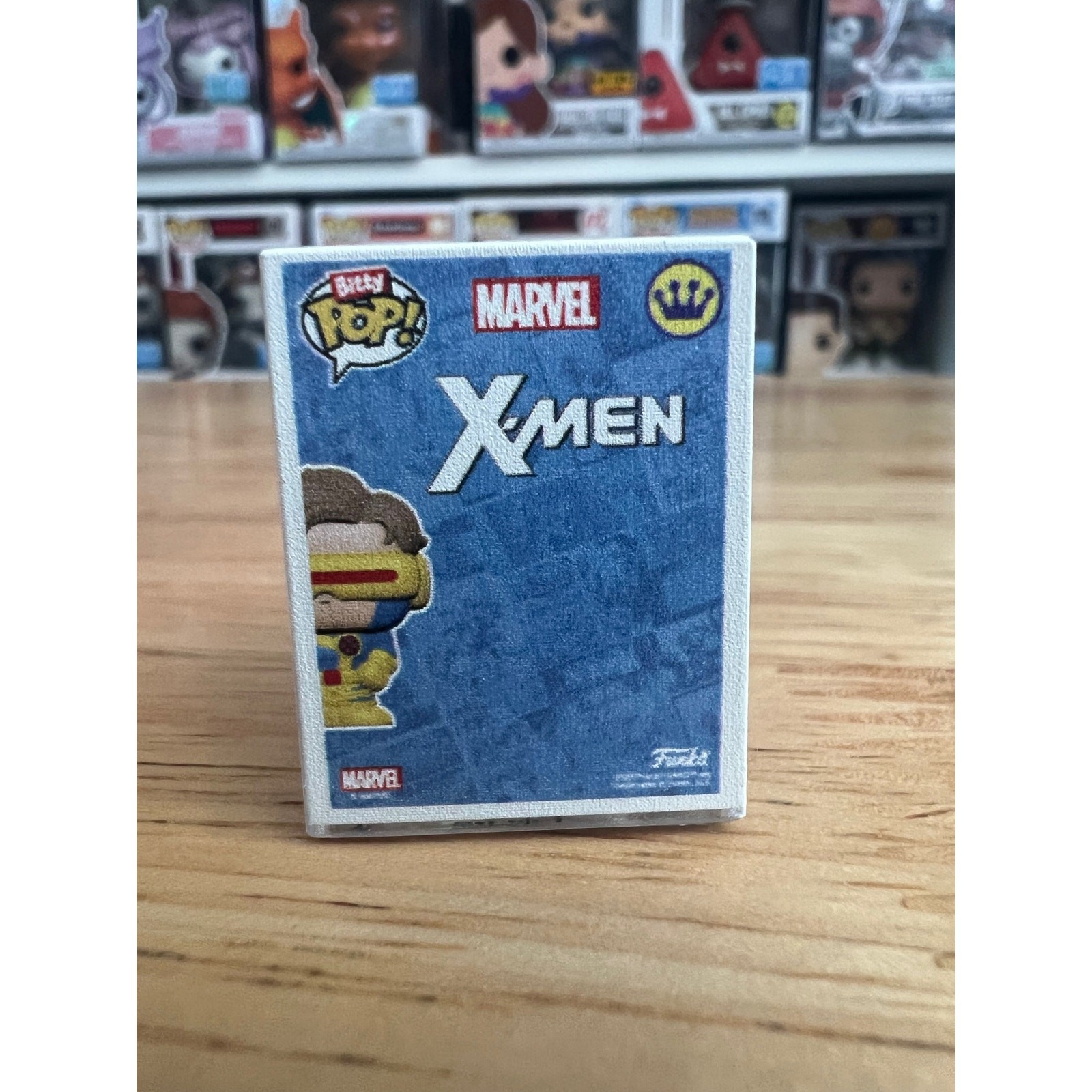 BITTY Cyclops 1" Funko Pop X-Men Marvel Comics Books Mutants Scott Summers '97