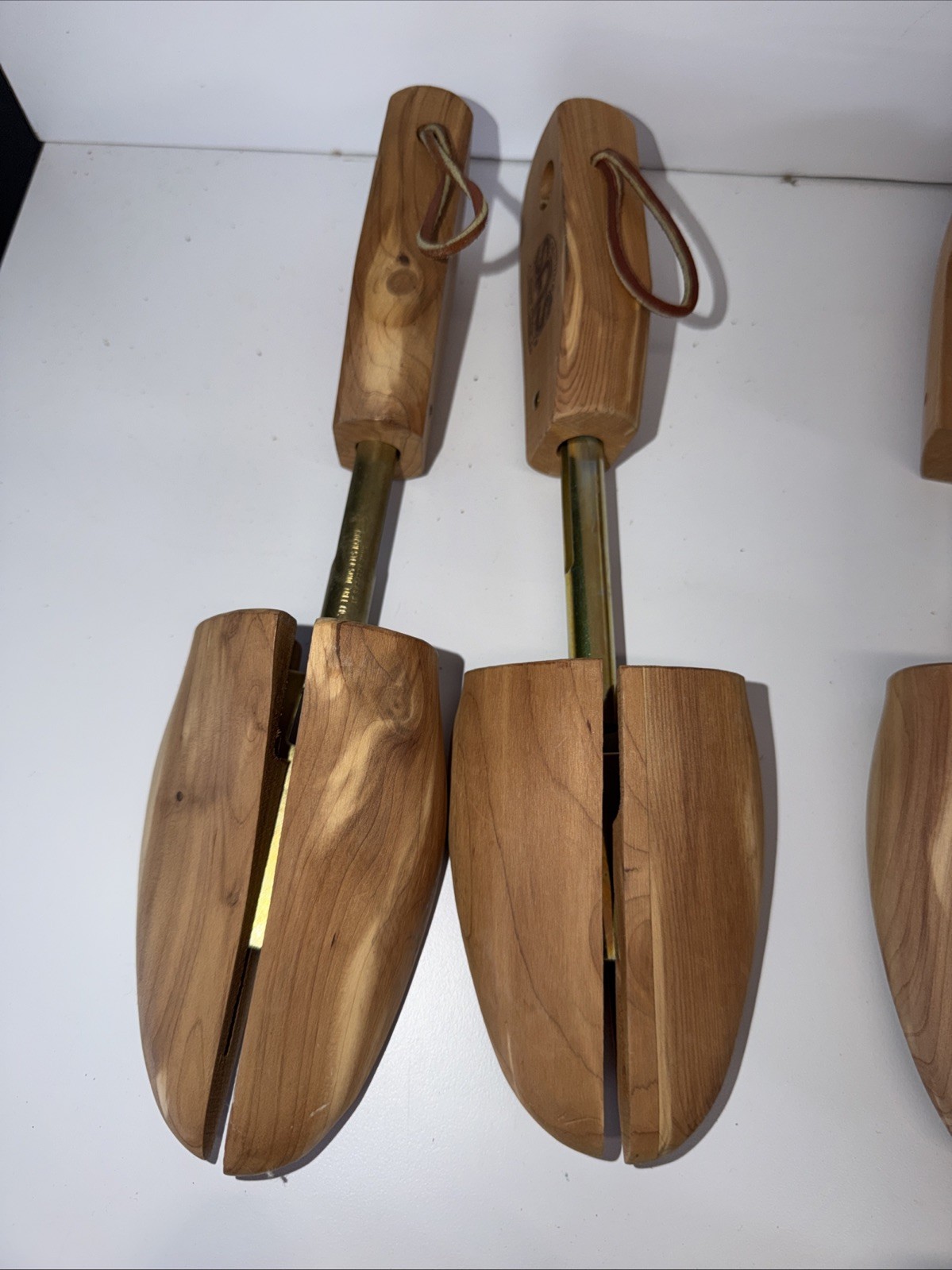 Lot 12 Pairs Cedar Shoe Trees Wood Adjustable Mens Women’s Larry’s + Others