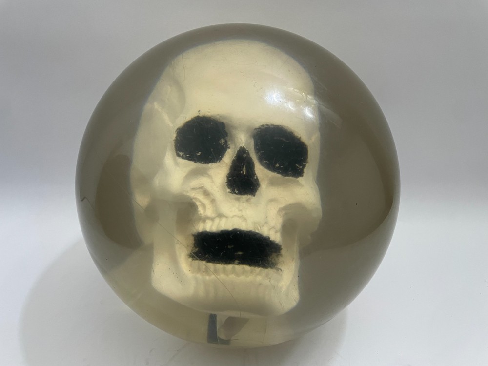 Ebonite Skull Bowling Ball / Please Read