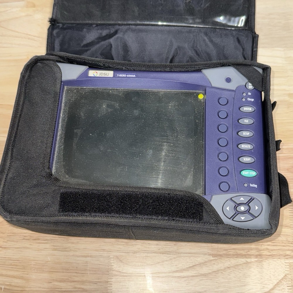 JDSU T-BERD 6000 MSAM C0404 Network Test Analyzer