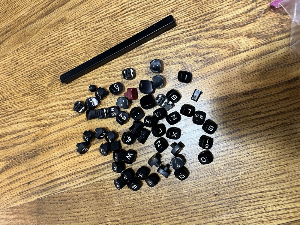 Complete Key Top Set for Olivetti Studio 45 Typewriter