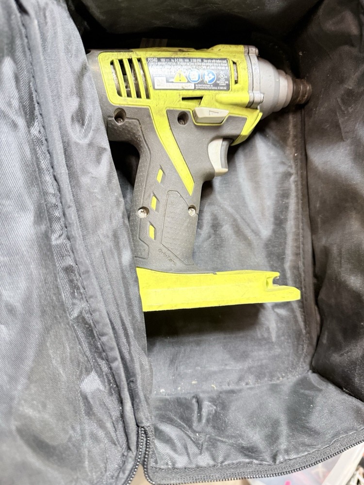 ryobi set 18v  Impact Weed eater Drill