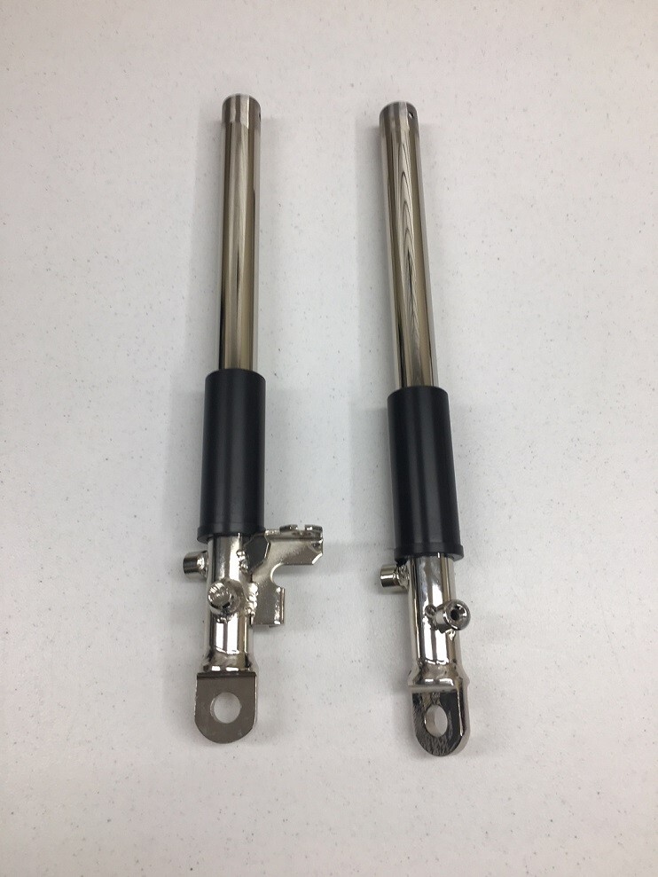 Billetware +1" Chromoly Fork Legs With Bushings Honda CRF50 & XR50