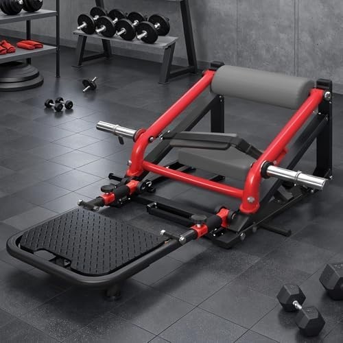 Hip Thrust Machine, 800LBS Capacity Glute Bridge Trainer Gym Sprout Machine