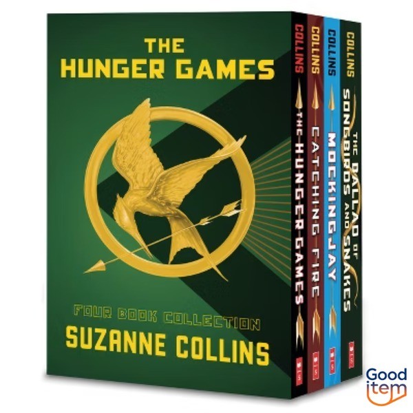 HUNGER GAMES 1-4 BOX SET (PB) - by Suzanne Collins