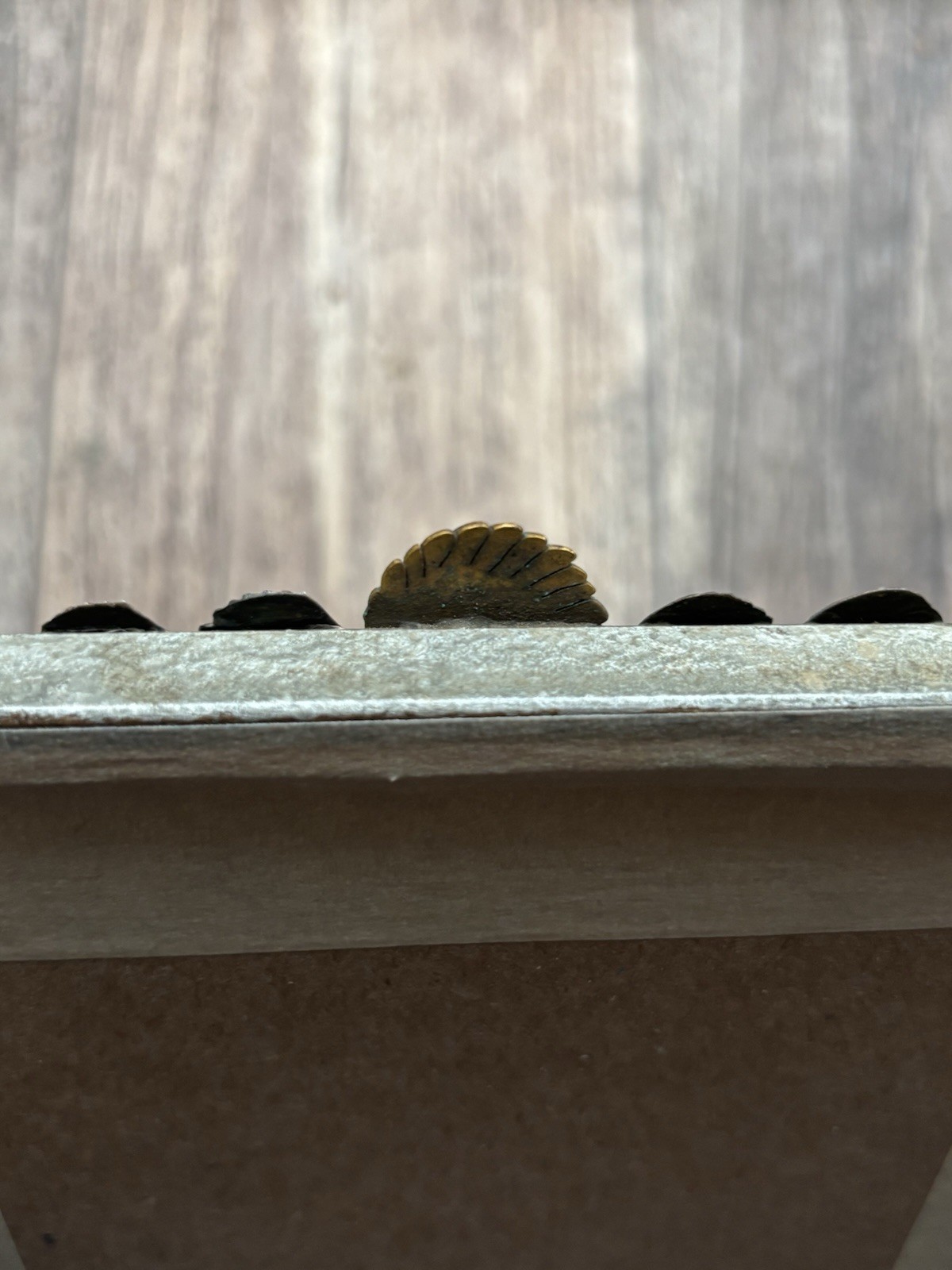 Vtg Rare 1959 Native American Chief Picture Photo Frame High Chief White Wolf