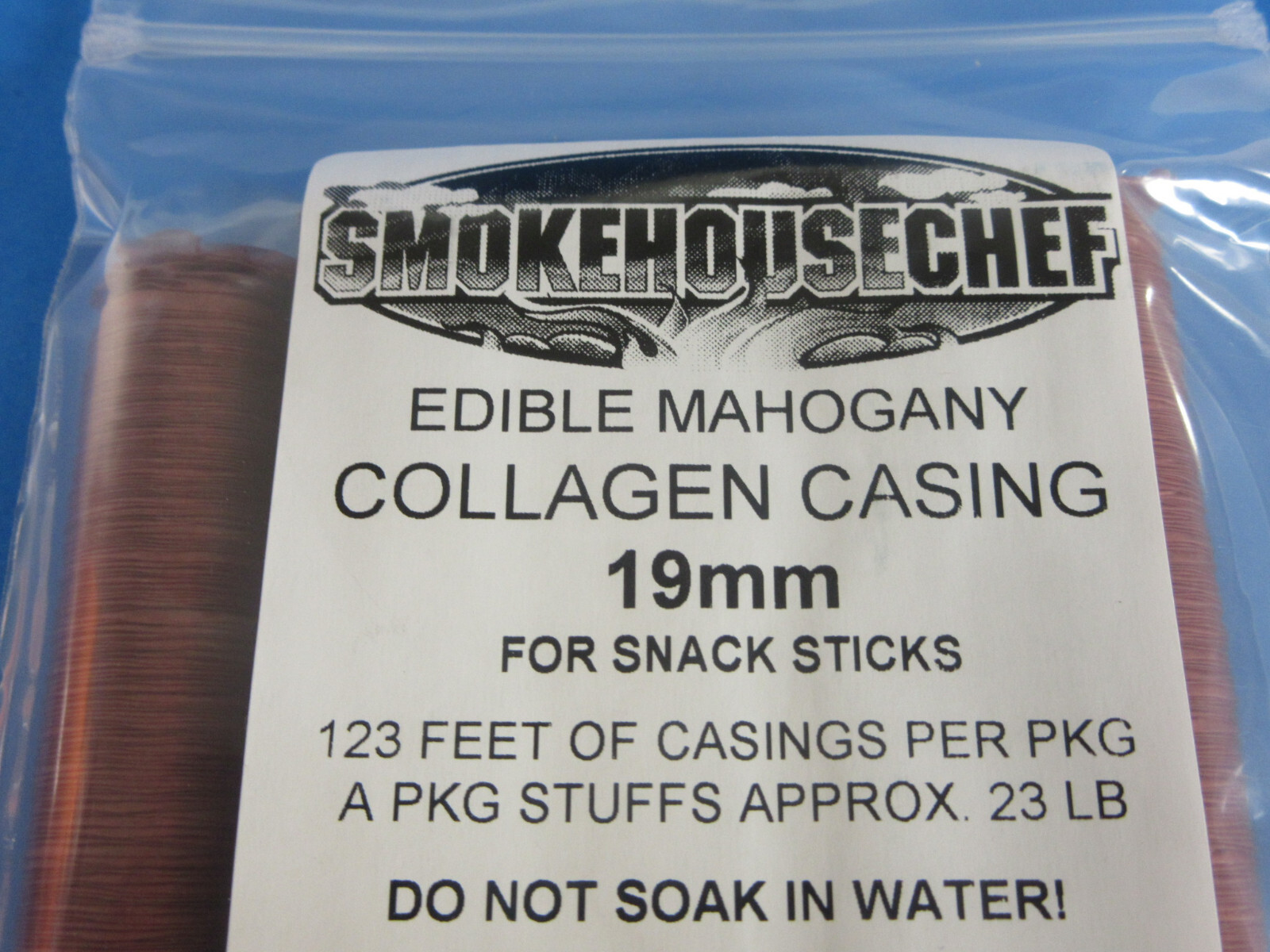 *3 SIZES* VARIETY Snack Stick Casings 17mm 19mm 21mm for 70 lbs of meat USA