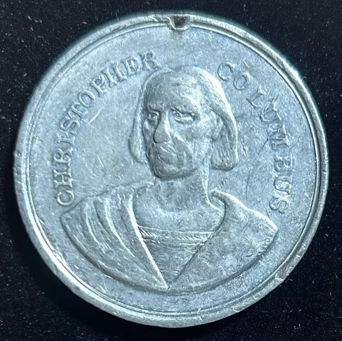 1492-1892 Discovery of America Christopher Columbus Bust So-Called Dollar HK-231