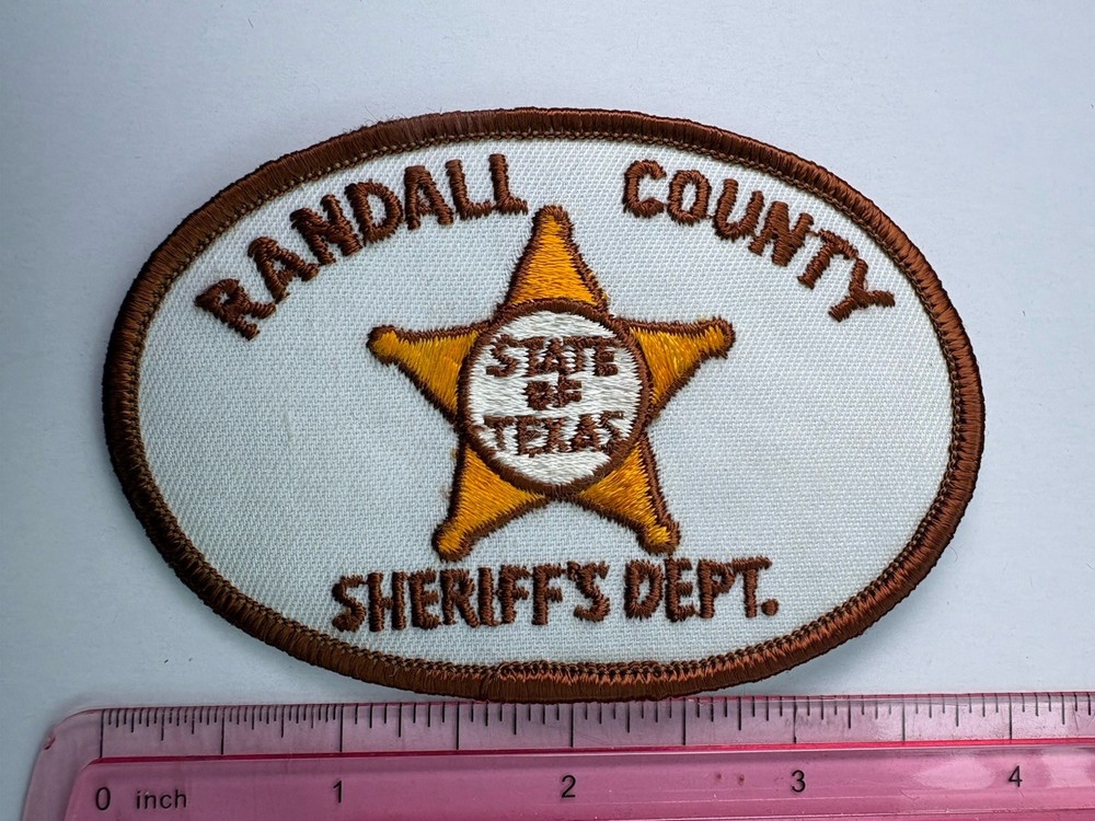 Randall County Texas Sheriff Patch