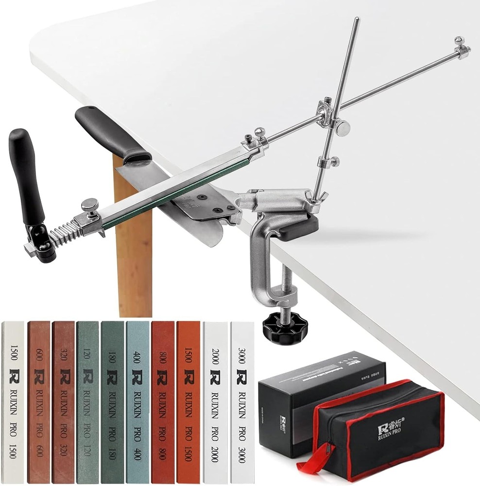 Fixed-Angle Knife Sharpener for Precision Sharpening