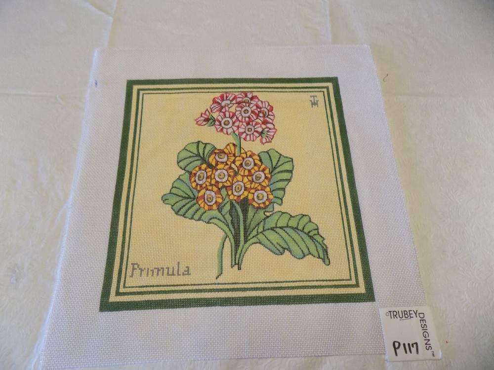 HAND PAINTED FLORAL PRIMULA