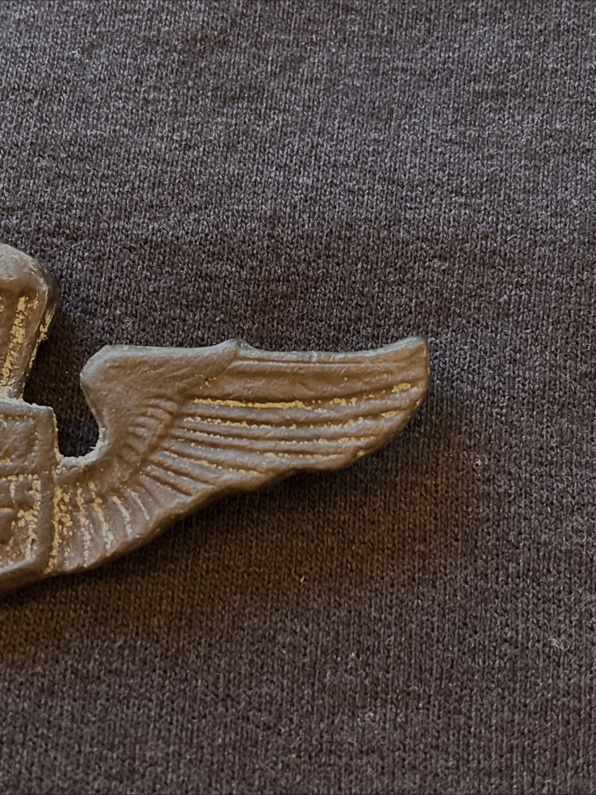 GORGEOUS ORIGINAL WWII WW2 US AIR CORPS STALAG LUFT 1 CAMP MADE POW WINGS