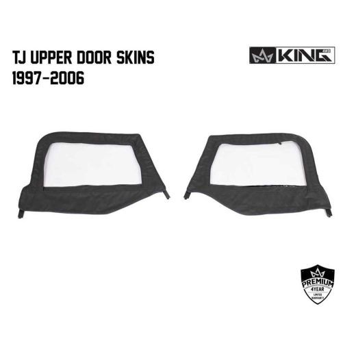 King 4WD 14019935 Replacement Soft Upper Doors Pair