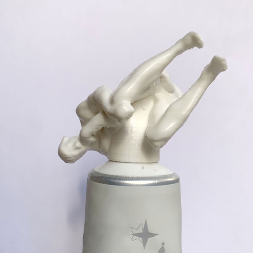 Pooping Toothpaste Cap Tricky Toothpaste Squeezer for Family TL