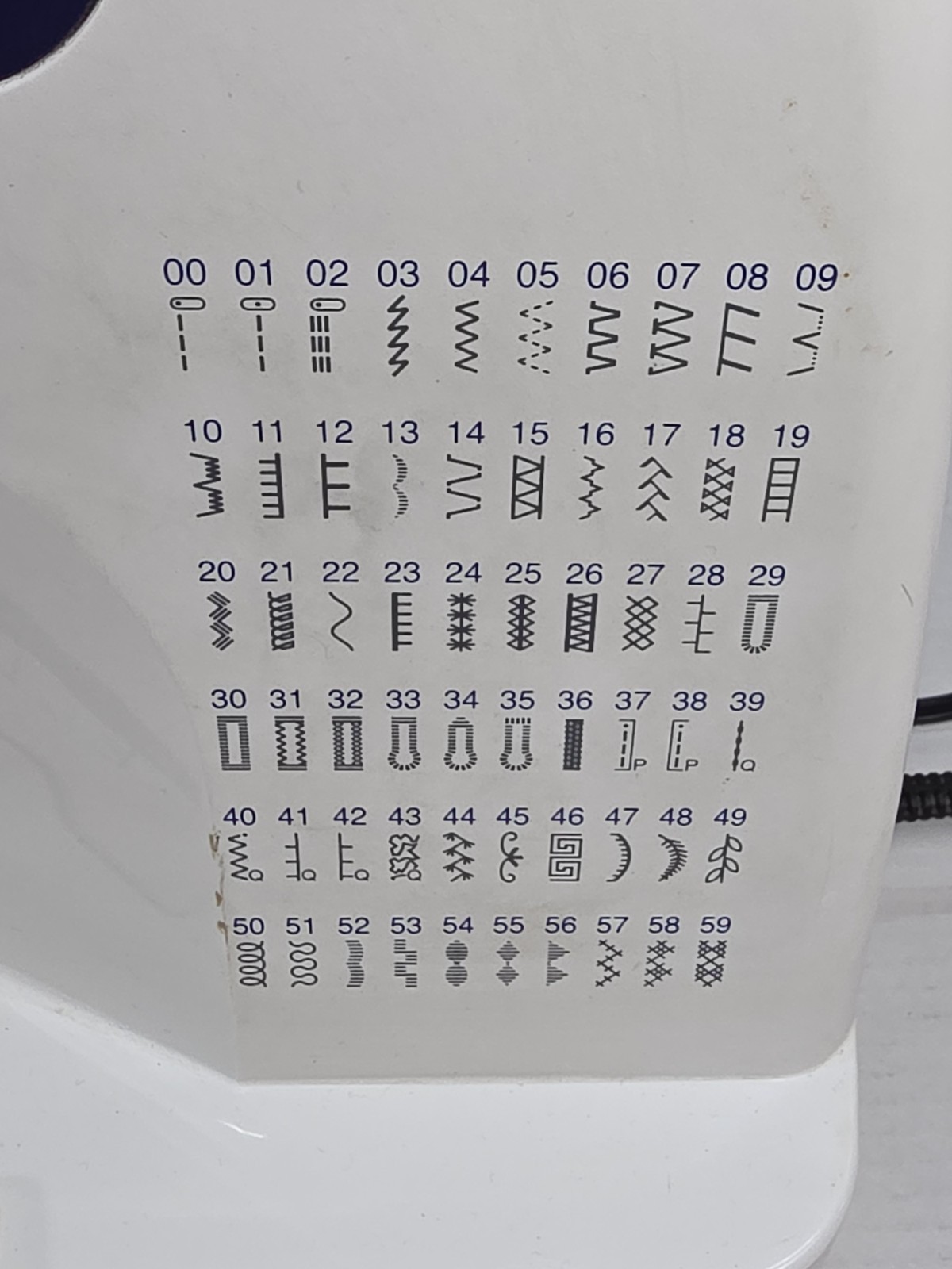 Brother CS-6000i Computerized Sewing Machine w/ Foot Pedal, Power, Cover & more