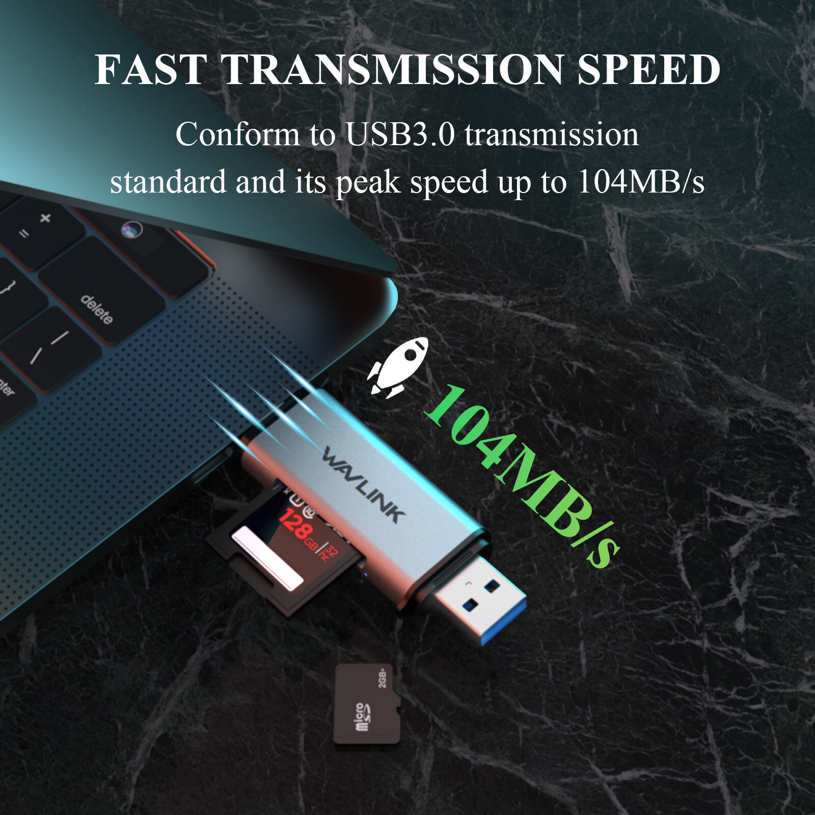 Card Reader USB 3.0 Type C Micro SD TF OTG Smart Memory Adapter Laptop Computer