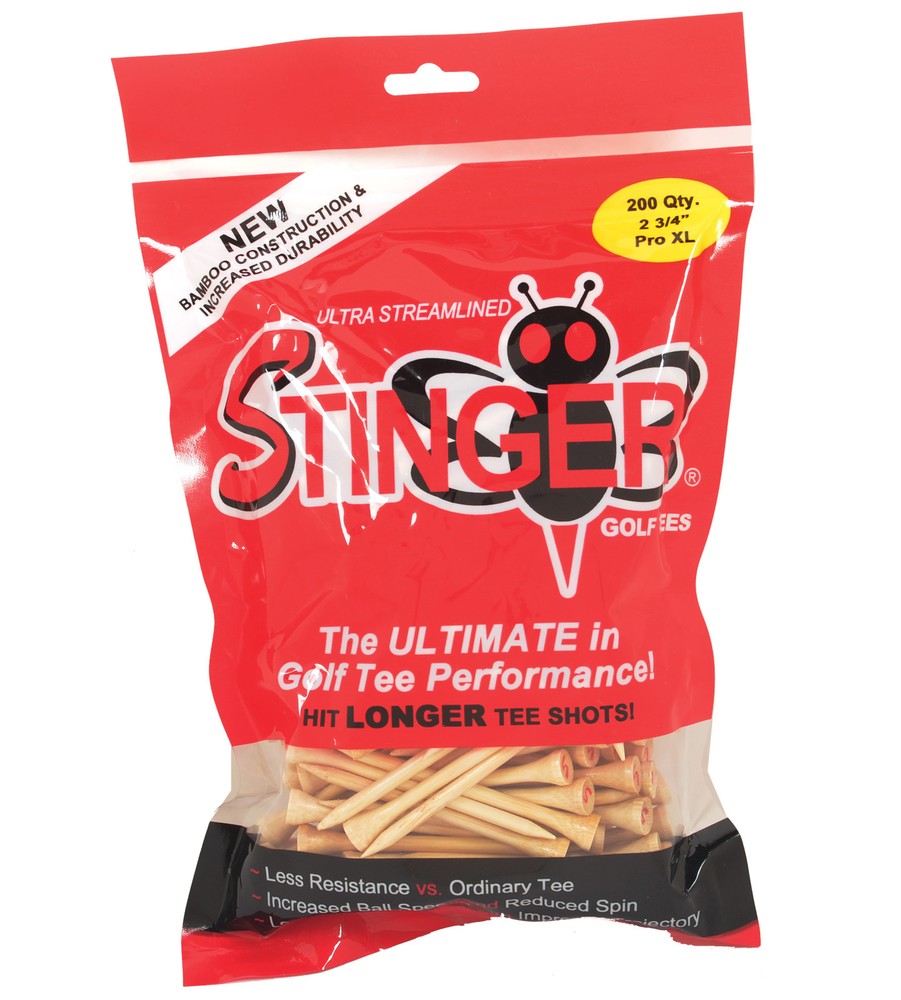 New 200 Stinger Golf Tees 2 & 3/4"