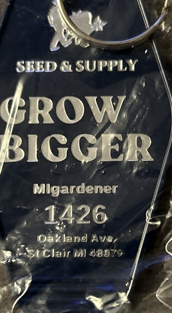 Seed & Supply, St.Clair,Mi. Keychain