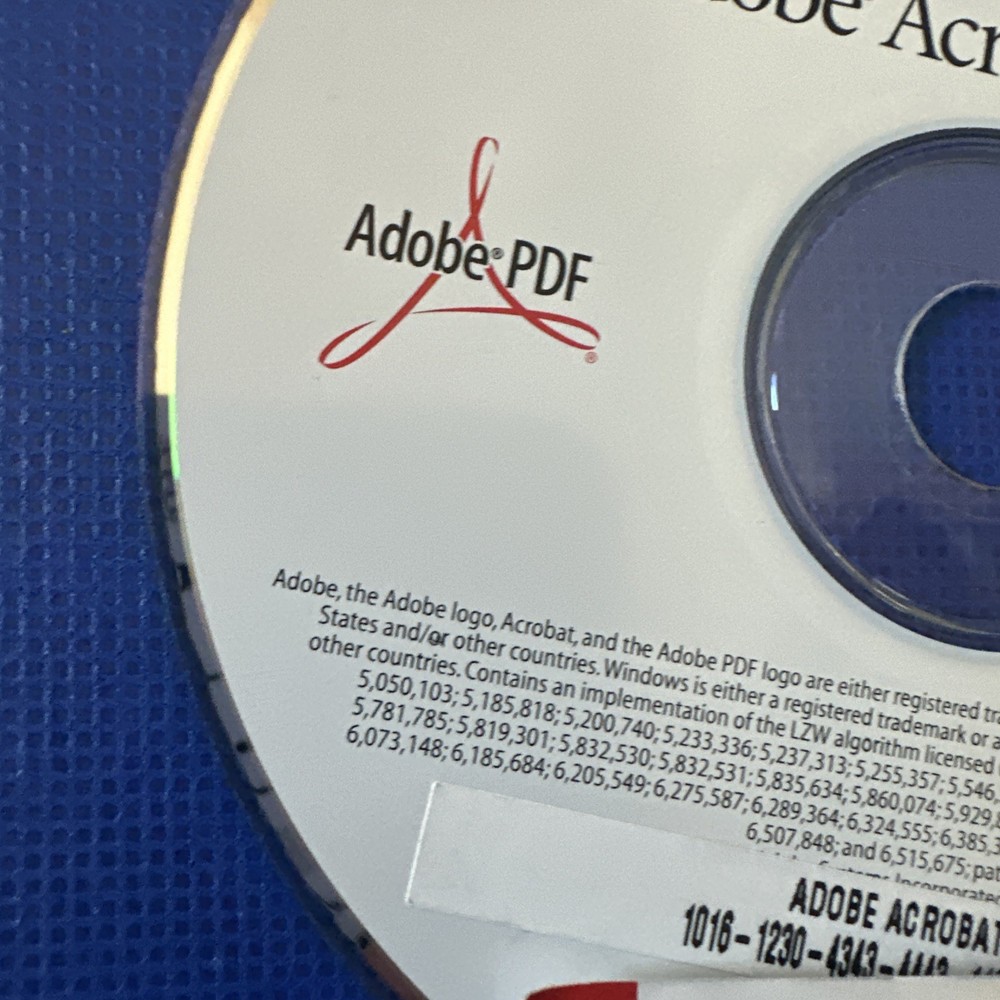 Adobe Acrobat 6.0 Standard for Windows PC