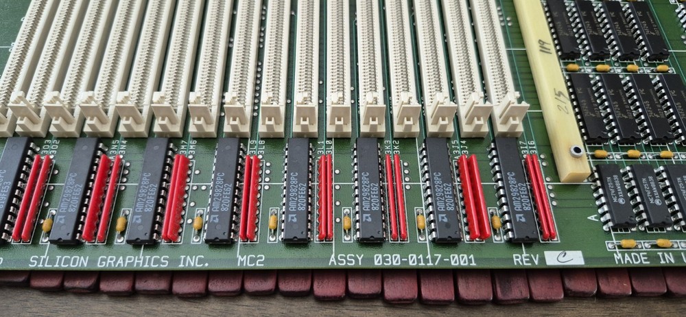 SGI Silicon Graphics IRIS 4D 030-0117-001 MC2 Memory Board ,LAST ONE , UNTESTED