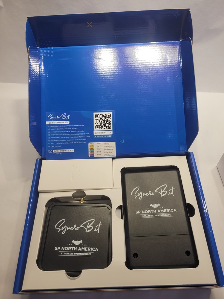 New Syncro Bit Helium Miner Gateway V2 B.It - SyncroBit Synchro Bit HNT Mining