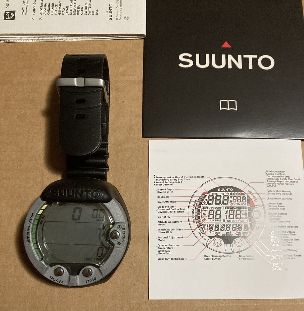 Suunto Vyper Wrist Diving Computer “New Battery”