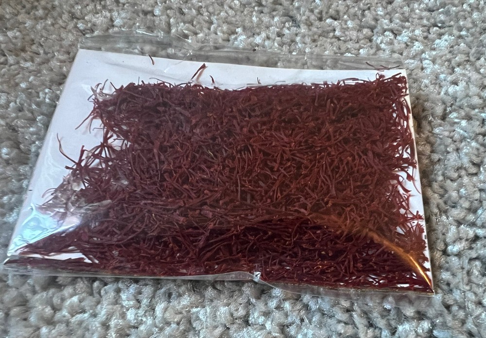 Saffron, %100 Natural, All-Red Super Negin. 4 grams