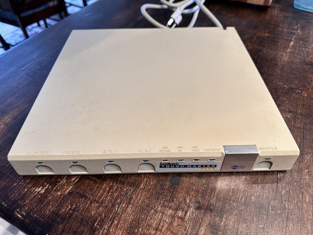 Tripp Lite isobar Touch Master Plus Model TM -6+