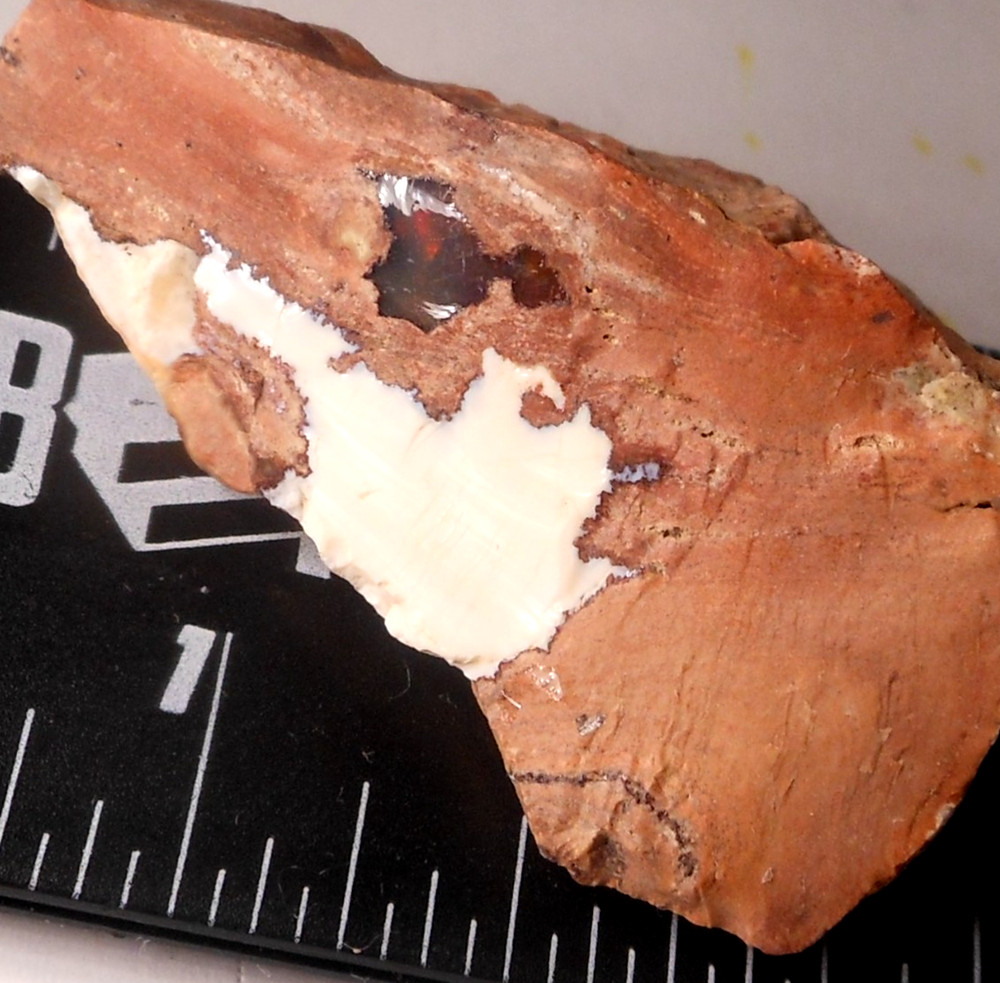 100ct Mexican Fire Opal Specimen Rough for Polishing
