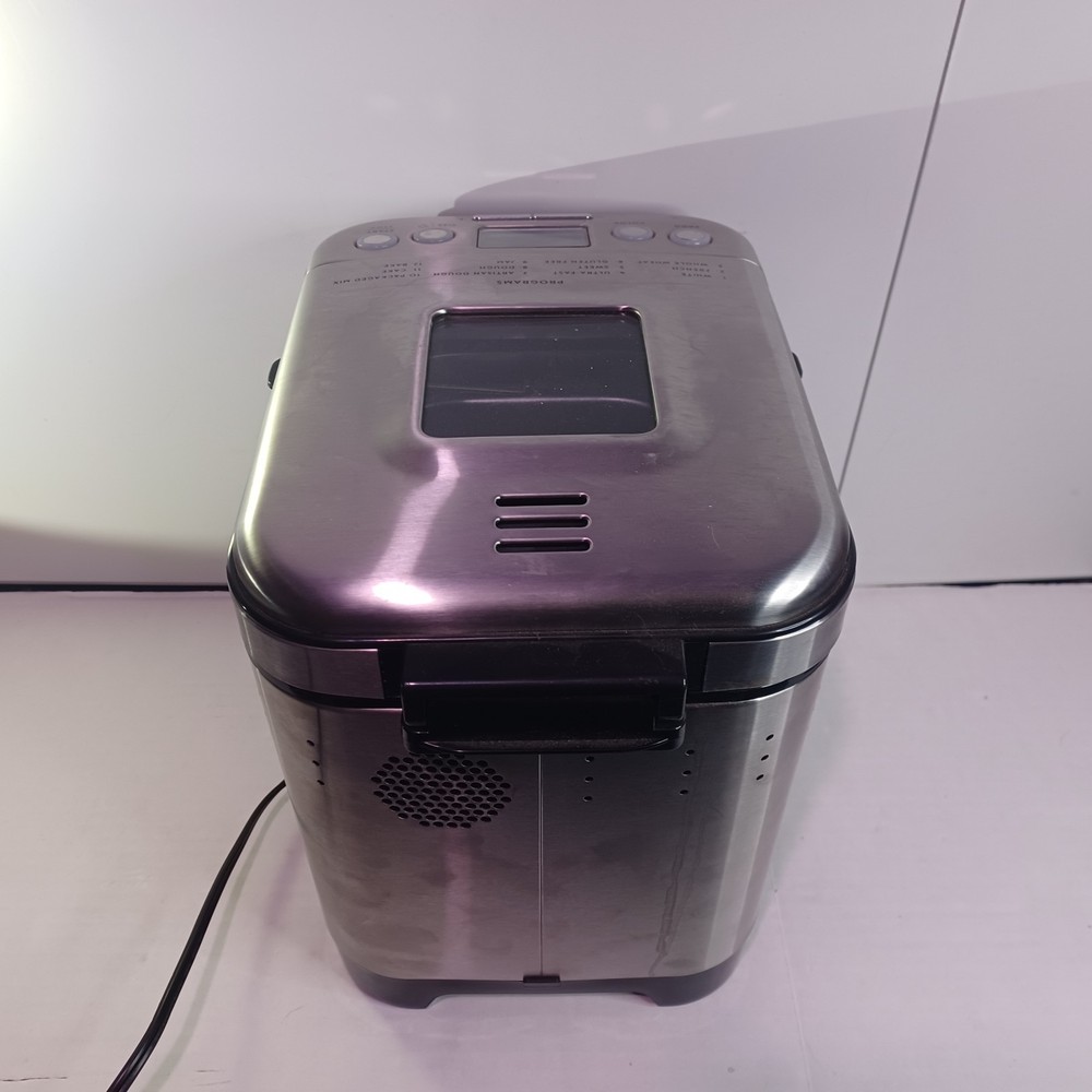 Cuisinart CBK-110 Compact Automatic Bread Maker 2lb Stainless Steel Tested