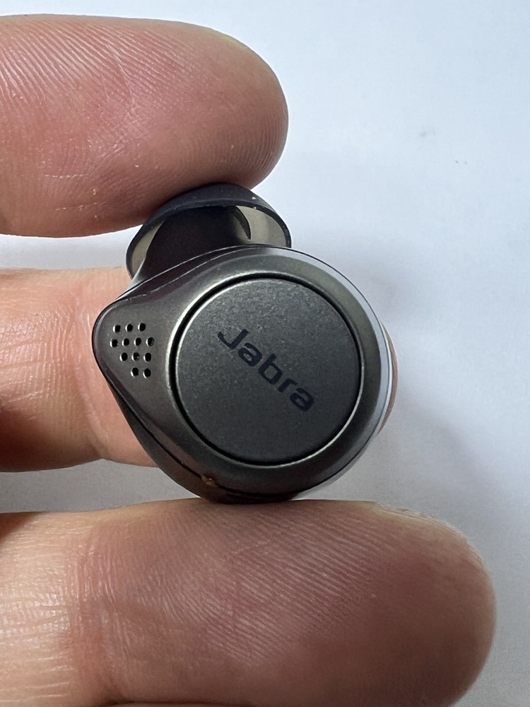 Jabra Elite Active 75t Earbud Replacement Left Side Titanium Black 1009909100002