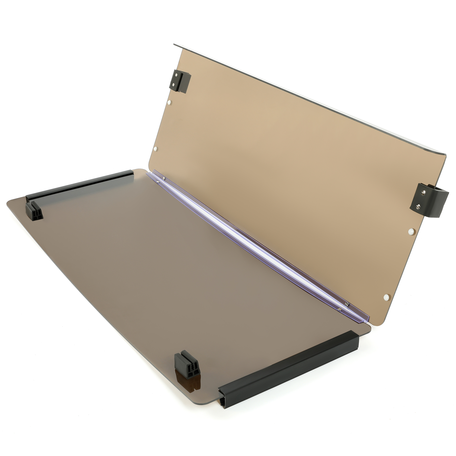 Tinted Fold Down Golf Cart Windshield Windscreen For EZGO Marathon 1986-1994.5