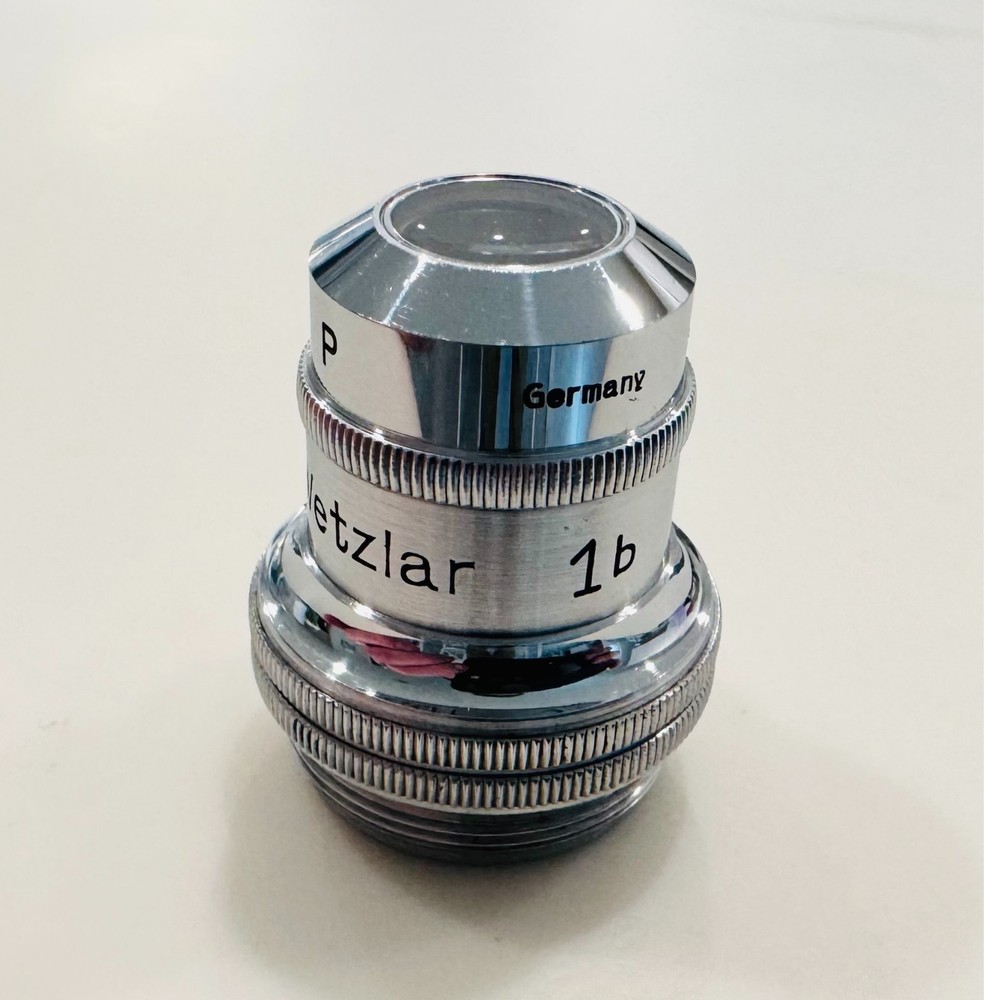 Leitz 4.3X 1b P Polarizing Microscope Objective Lens 170mm