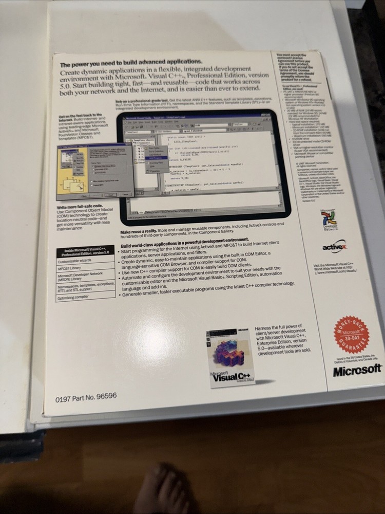 Microsoft Visual C++ Professional Edition
