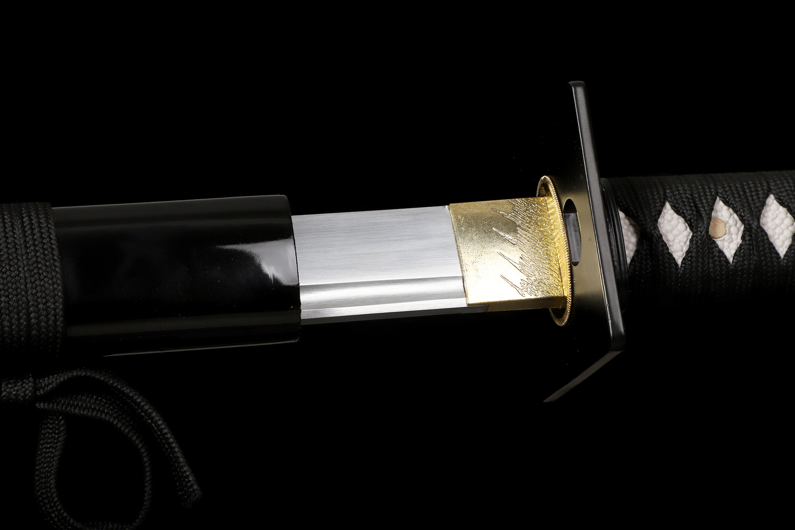 Japanese Samurai NINJA 9260 Spring Steel Sword Full Tang Battle Ready Sharp