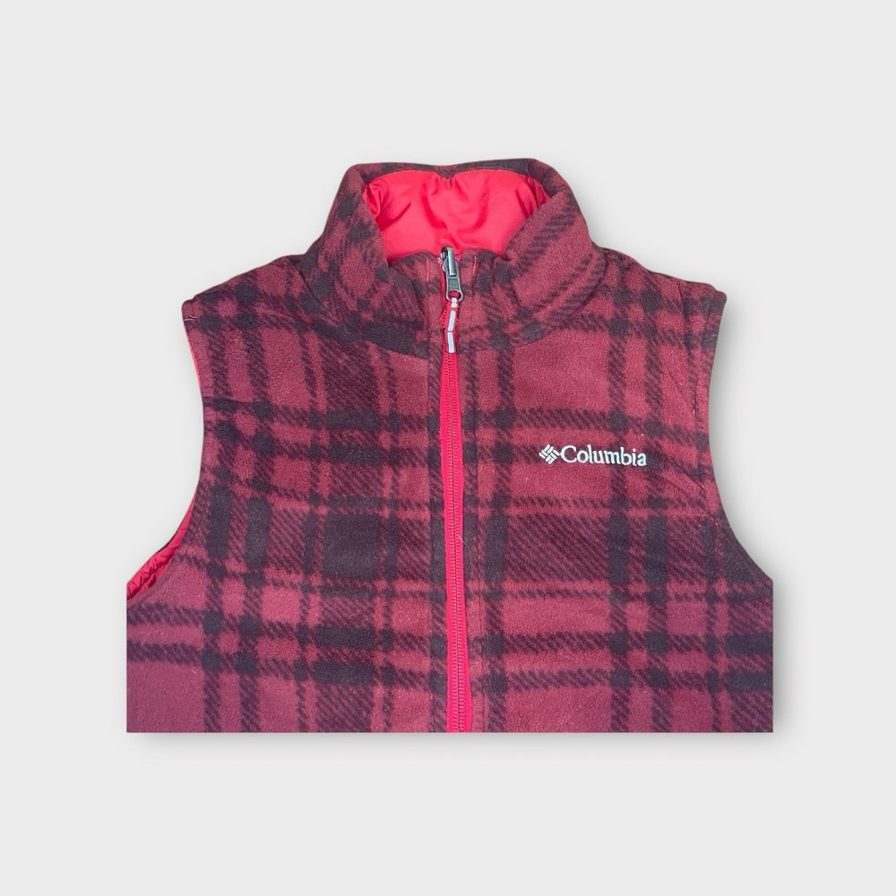 Columbia Red Reversible Vest